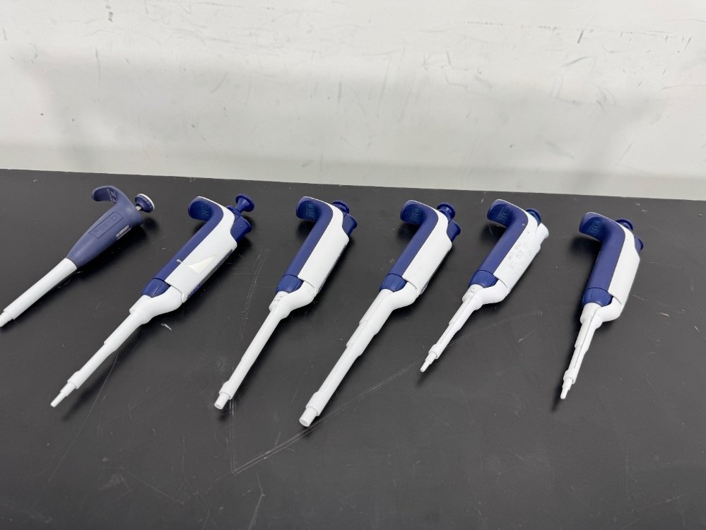 Image of Rainin Pipet-Lite XLS Single Channel Pipettes - Quantity 6
